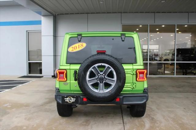 2018 Jeep Wrangler Unlimited Sahara 4x4