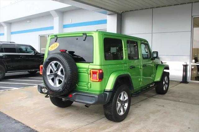 2018 Jeep Wrangler Unlimited Sahara 4x4
