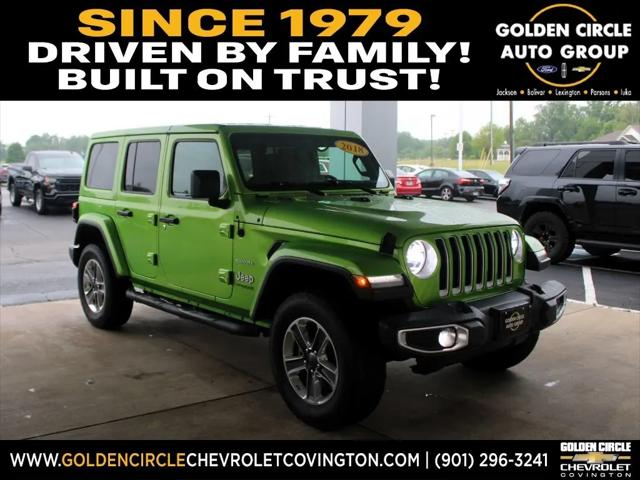 2018 Jeep Wrangler Unlimited Sahara 4x4 for sale in Covington, TN