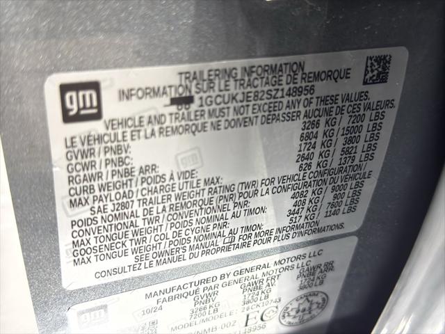 2025 Chevrolet Silverado 1500 4WD High Country