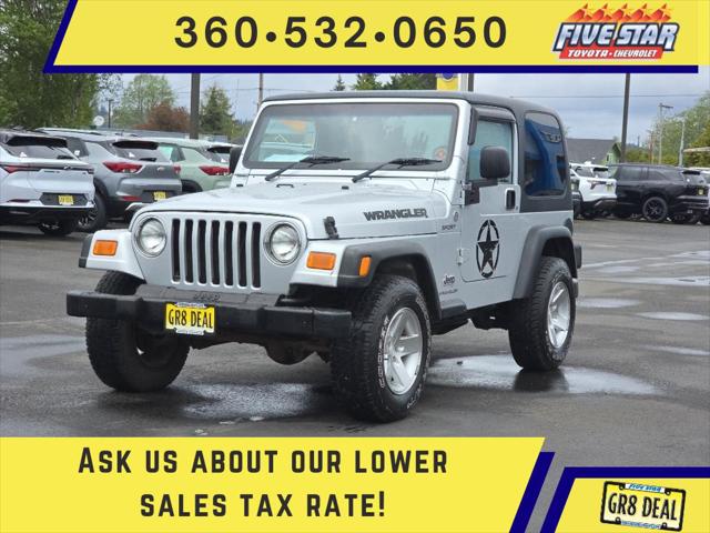 2006 Jeep Wrangler Sport RHD for sale in Aberdeen, WA