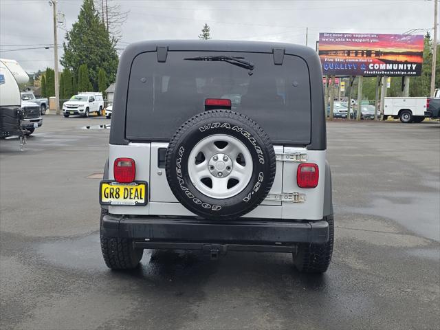 2006 Jeep Wrangler Sport RHD