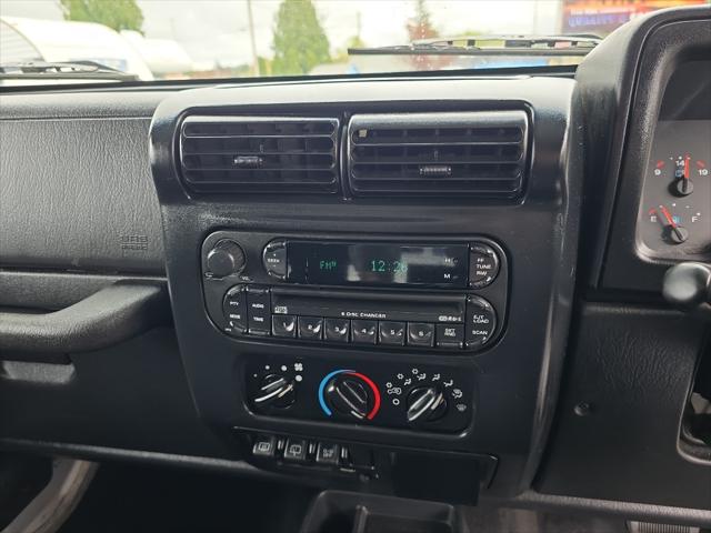 2006 Jeep Wrangler Sport RHD