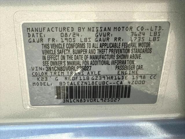 2024 Nissan Versa 1.6 S