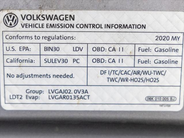 2020 Volkswagen Tiguan 2.0T SE R-Line Black