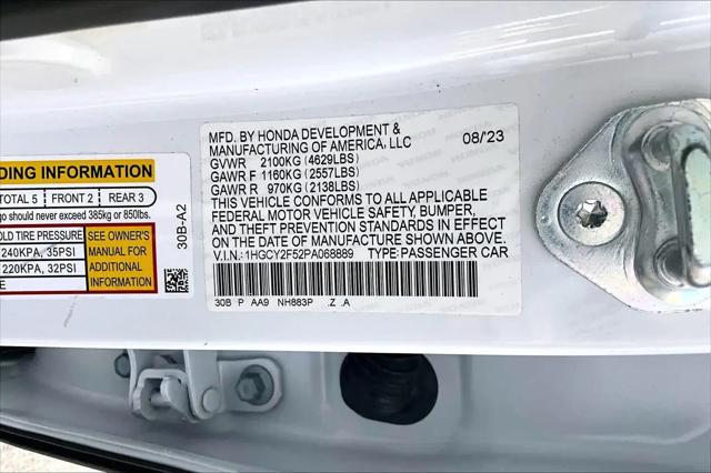 2023 Honda Accord Hybrid Sport