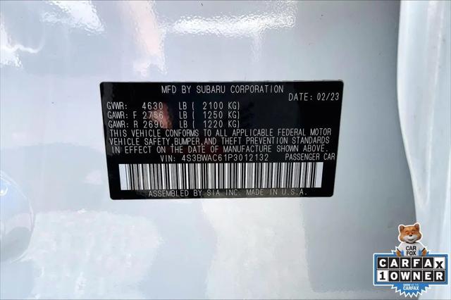 2023 Subaru Legacy Premium
