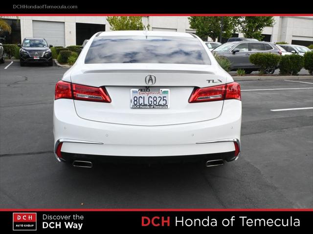 2018 Acura TLX Advance Pkg