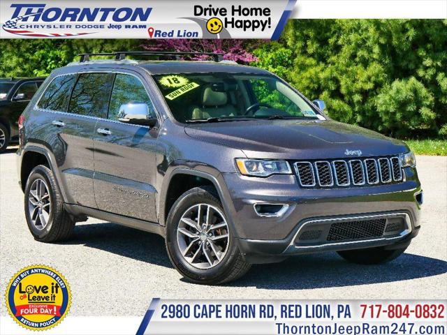 2018 Jeep Grand Cherokee Limited 4x4