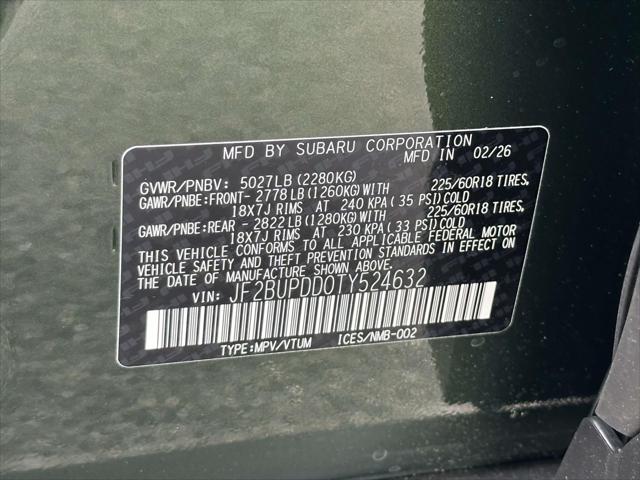 2026 Subaru Outback Limited