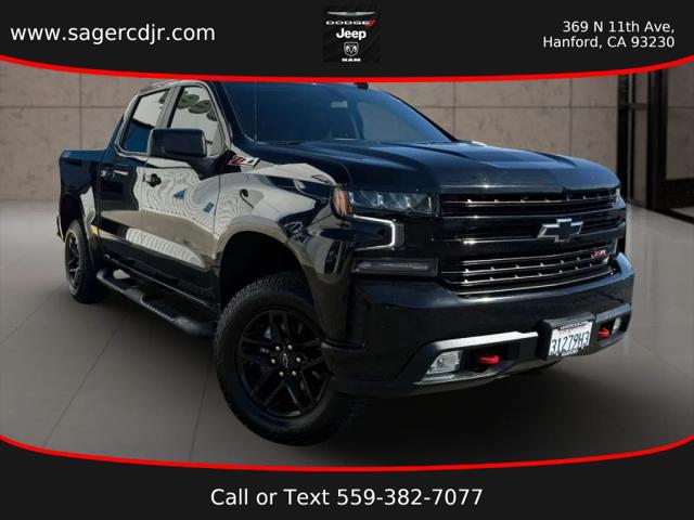 2021 Chevrolet Silverado 1500 4WD Crew Cab Short Bed LT Trail Boss for sale in Hanford, CA