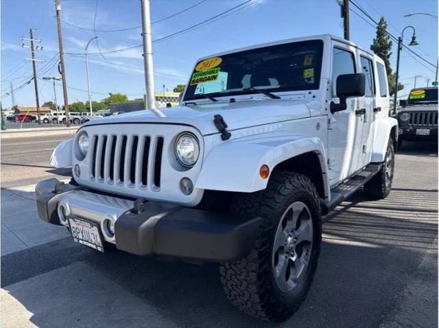 2017 Jeep Wrangler Unlimited Sahara 4x4 for sale in Fresno, CA