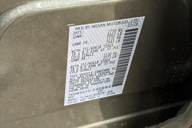 2026 Nissan Pathfinder SL
