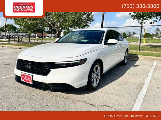 2025 Honda Accord Sedan LX for sale in Houston, TX