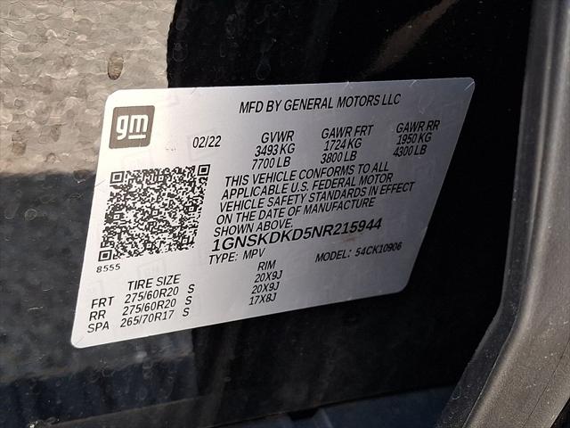2022 Chevrolet Suburban 4WD Z71