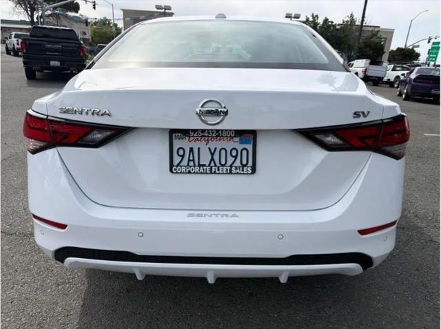 2022 Nissan Sentra SV Xtronic CVT
