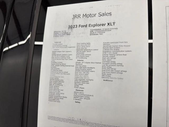 2023 Ford Explorer XLT