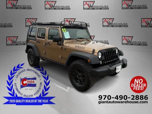 2015 Jeep Wrangler Unlimited Willys Wheeler for sale in Fort Collins, CO