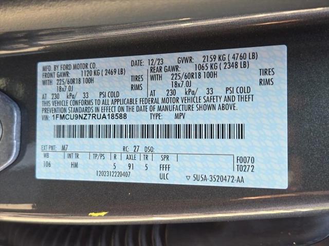 2024 Ford Escape ST-Line Select