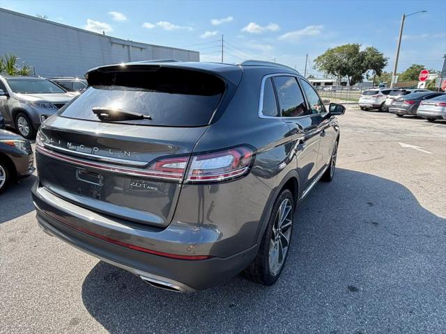 2019 Lincoln Nautilus Reserve