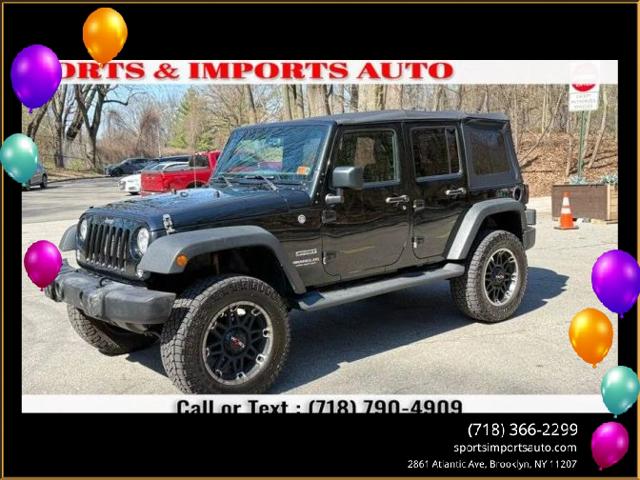 2017 Jeep Wrangler Unlimited Sport 4x4 for sale in Brooklyn, NY