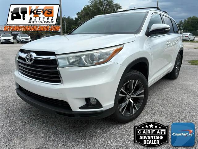 2016 Toyota Highlander XLE V6 for sale in Orlando, FL