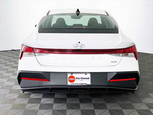 2025 Hyundai Elantra Hybrid Blue