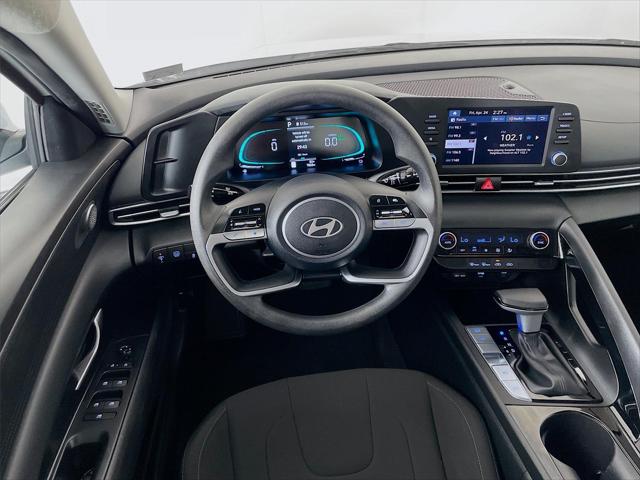 2025 Hyundai Elantra Hybrid Blue