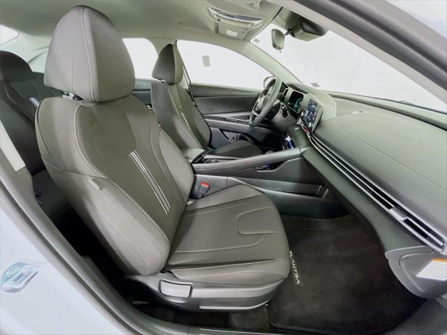 2025 Hyundai Elantra Hybrid Blue