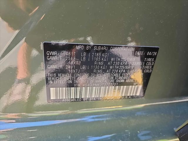 2026 Subaru Crosstrek Limited