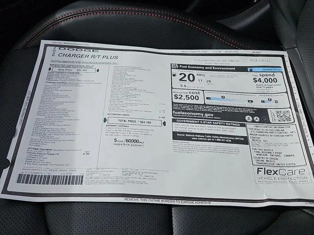 2026 Dodge Charger R/T Plus 4-Door AWD