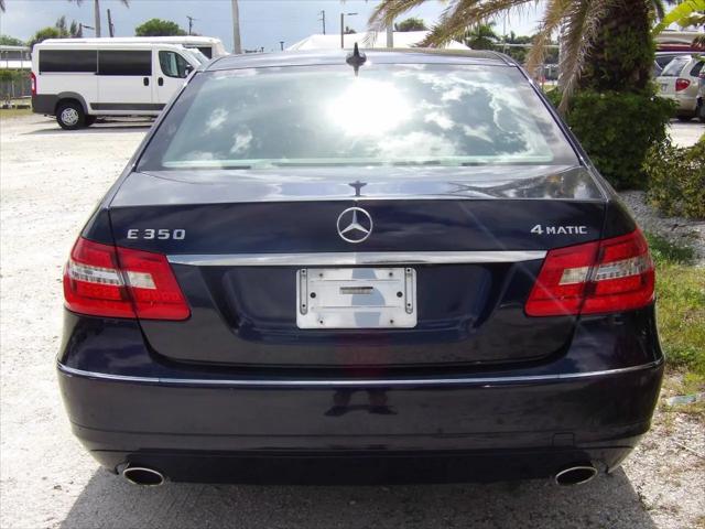 2012 Mercedes-Benz E 350 4MATIC