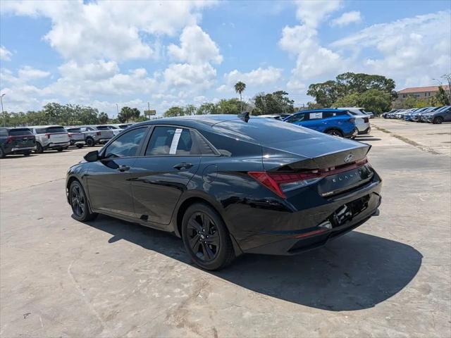 2023 Hyundai Elantra Hybrid Blue