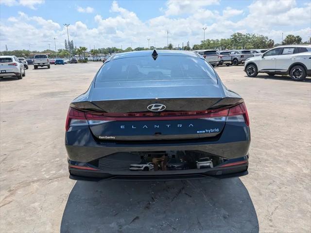 2023 Hyundai Elantra Hybrid Blue