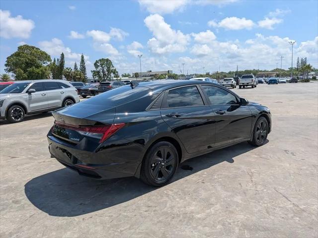 2023 Hyundai Elantra Hybrid Blue