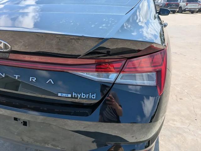2023 Hyundai Elantra Hybrid Blue