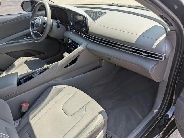 2023 Hyundai Elantra Hybrid Blue
