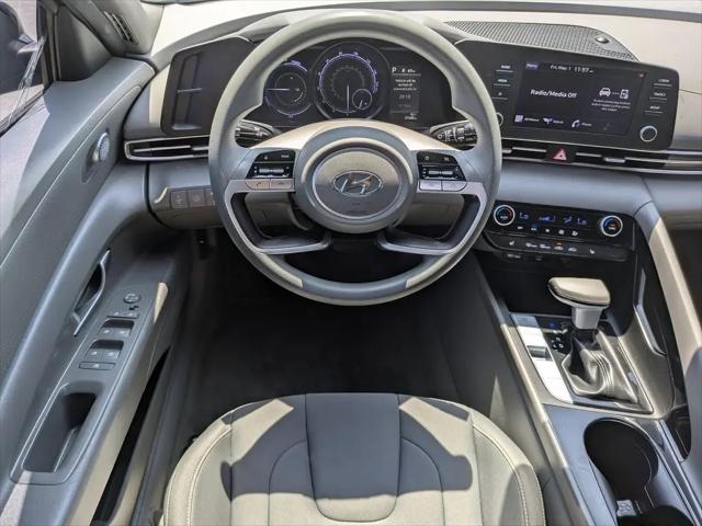 2023 Hyundai Elantra Hybrid Blue