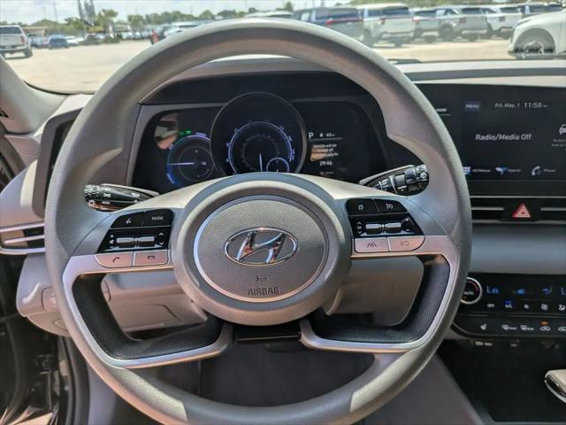 2023 Hyundai Elantra Hybrid Blue