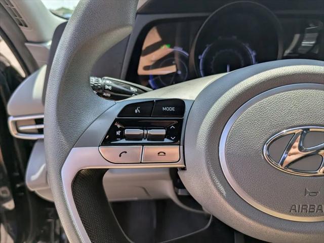 2023 Hyundai Elantra Hybrid Blue
