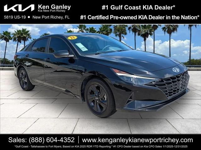 2023 Hyundai Elantra Hybrid Blue for sale in New Port Richey, FL