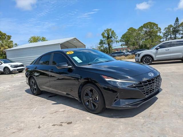 2023 Hyundai Elantra Hybrid Blue