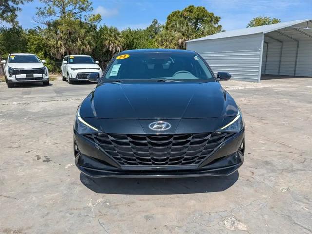 2023 Hyundai Elantra Hybrid Blue