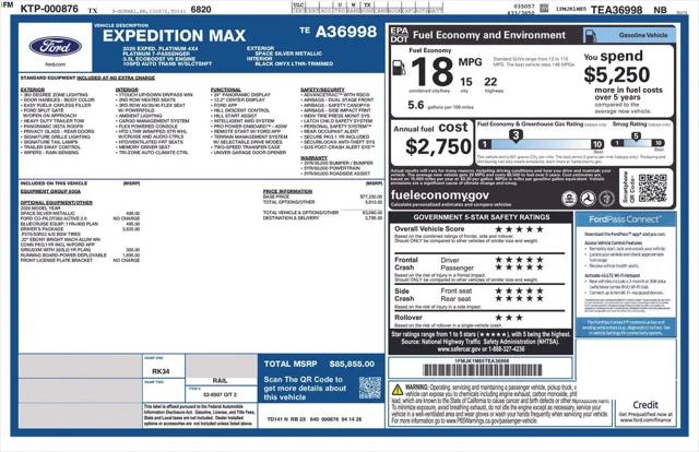2026 Ford Expedition Max Platinum MAX