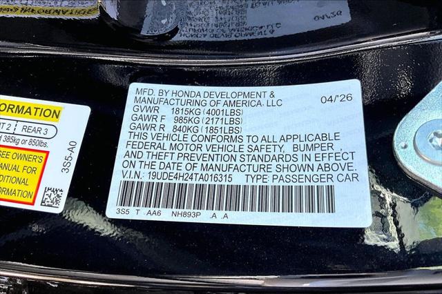 2026 Acura Integra FWD