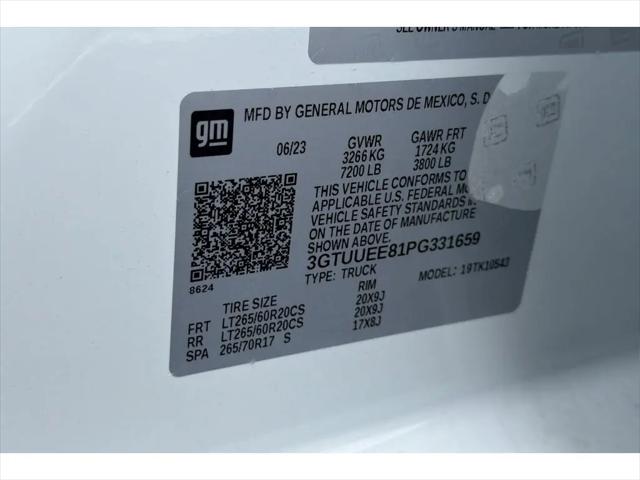 2023 GMC Sierra 1500 4WD Crew Cab Short Box AT4