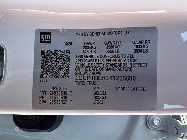 2026 Chevrolet Colorado WT, 4WD