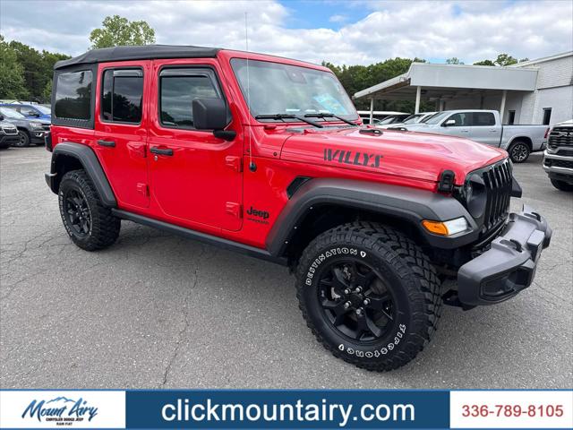 2022 Jeep Wrangler Unlimited Willys 4x4 for sale in Mount Airy, NC