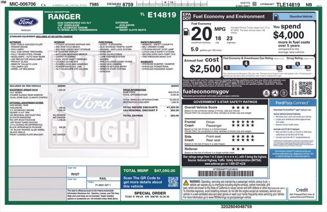 2026 Ford Ranger XLT