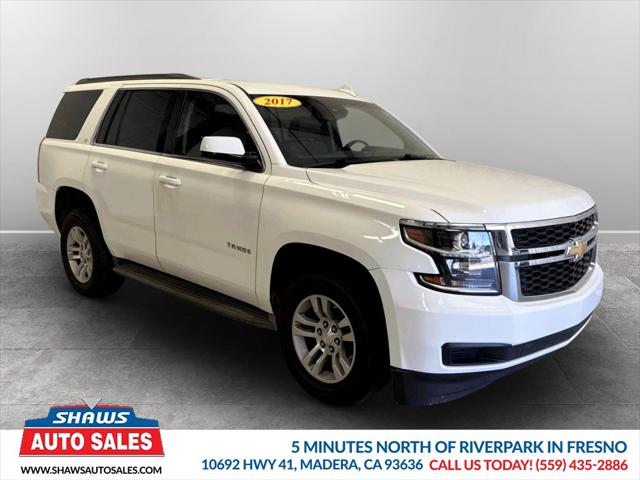 2017 Chevrolet Tahoe LT for sale in Madera, CA